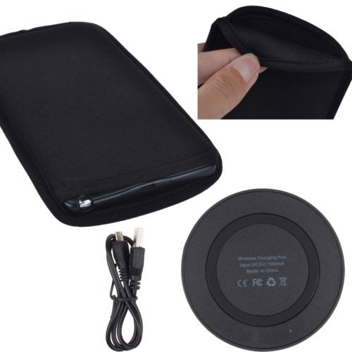 Qi Wireless Cargador Funda, Funda Para Samsung Galaxy Nota 8