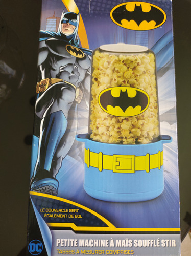 Cotufera Batman Maquina Para Hacer Cotufas Con Accesorios