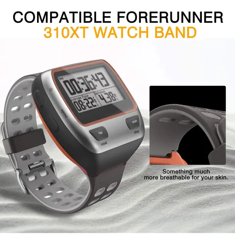 Malla Para Garmin Forerunner Forerunner 310xt Cl Gris Claro