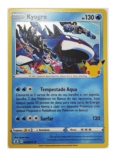 Pokémon Lendário kyogre