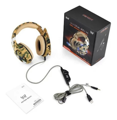 Audifonos Gamer Kotion G2600 Camuflajeados