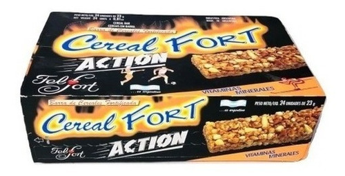 Barrita Cereal Fort  Action   Caja X 24u- Felfort