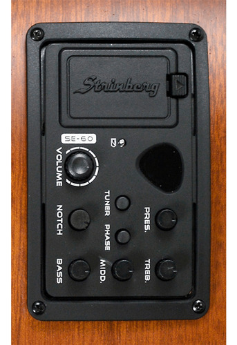 Imagem 3 de 3 de Baixolão Strinberg Sb250c Mgs 5 Cordas Fosco