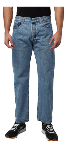 Pantalón De Caballero Jeans Modelo 501 Recto Con Botones