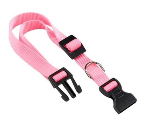 Ferplast  Collar  Pink Nylon Para Perro Ajustable  C15/44