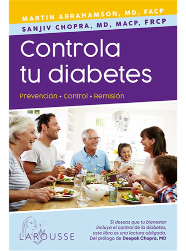 Libro Controla Tu Diabetes De Abrahamson Martin J Y Chopra S