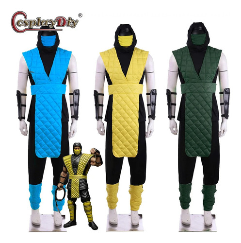 Disfraz De X Scorpion Para El Juego Mortal Sub-zero Kombat