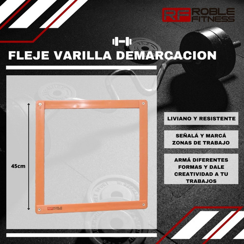 Imagen 3 de 7 de Cuadrado De Coordinacion Fleje Rigido Demarcacion Deporte