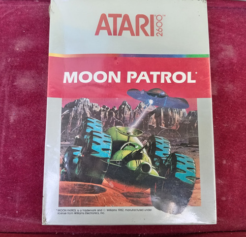 Moon Patrol ( Juego Atari 2600 ) ( Nuevo ) 20v _\(^o^)/_