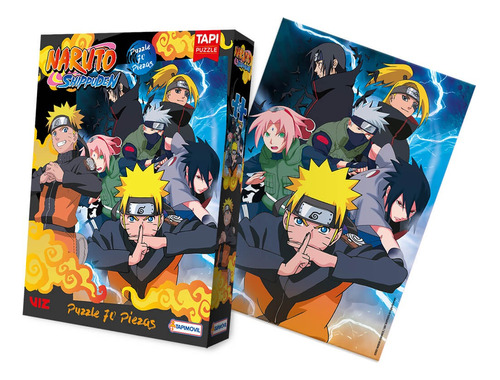 Puzzle 70 Piezas Naruto Shippuden Anime Rompecabezas Tapi 