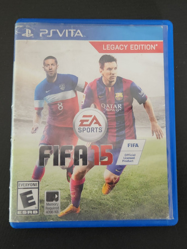 Jogo Fifa 15 Ps Vita Original 