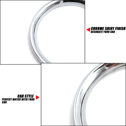 Set 2 Aros Cromados Aire Acondicionado Nissan Frontier 14-24