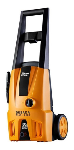 Imagem 2 de 4 de Lavadora de alta pressão Wap Ousada Plus 2200 amarela e preta com 1750psi de pressão máxima 127V