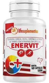 Enervit 60cap Colageno Canela Licopeno Vitaminas A C E K