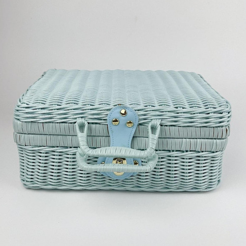 Madera De Ratán De Imitación, Tejida, Elegante Y M