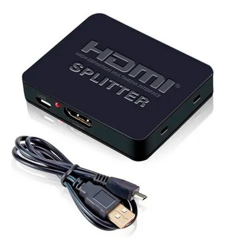 Splitter Hdmi Repartidor De Señal Hdmi 1x2 4k Divisor