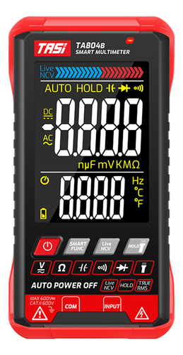 Multímetro Digital Rms Ta804b Tester Multímetro Automático T