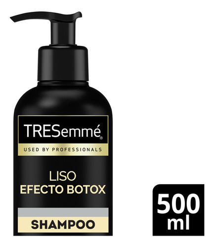 Shampoo Tresemme Liso Efecto Botox 500 Ml
