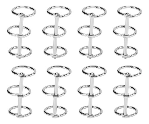 Anillos De Carpeta Reutilizables 3 Agujeros Metal