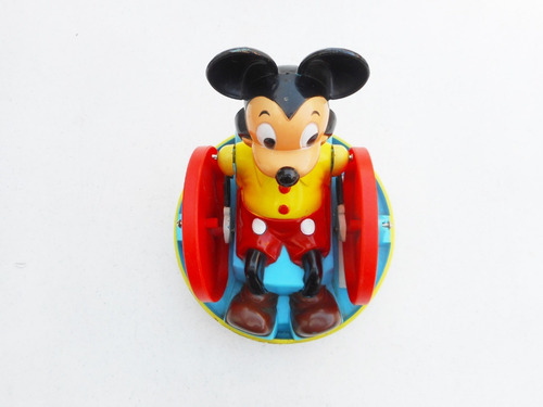 Juguete Antiguo Mickey Mouse Krazy Kar Marx Toys (Usado)