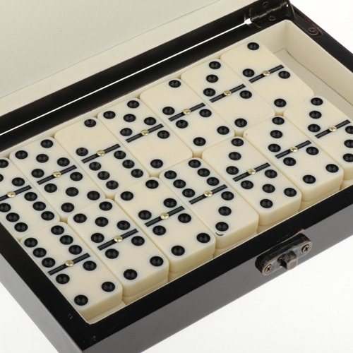 Juego De Dominó Retro 28 Piezas Juego De Mesa Clásico Con