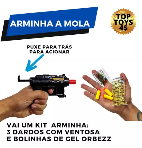 Nerf Arminha Brinquedo Lança Dardo Orbeez Muito Longe com o Melhor