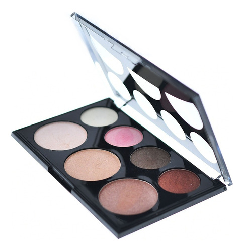 Paleta De Sombras Y Rubor Iluminador Dolce Bella