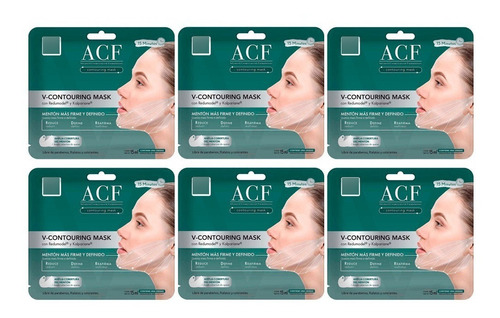 Mascara Facial Acf V-contouring Menton Firme Y Definido X6