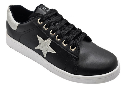 Zapatillas Mujer, Estrellas O Tachas, Con Plataforma