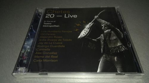 Chetes 20 Live En Vivo En El Teatro Metropolitan Set Cd+dvd