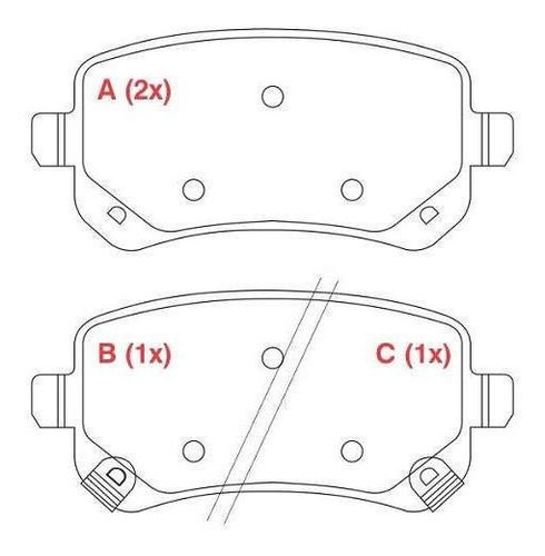 Pastilha De Freio Ceramica Traseira Jeep Gran Caravan