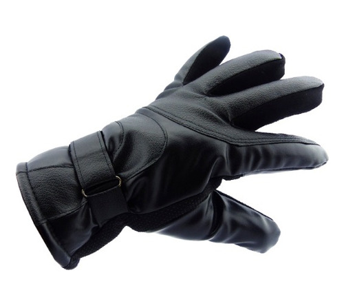 Guante Para Moto De Cuero Para Frio Modelo S4 Con Touch Grip