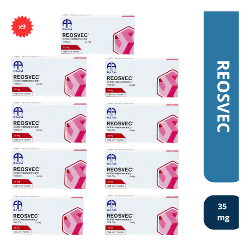Reosvec Ácido Risendrónico 35 Mg, 4 Tab. Raam 9 Pack