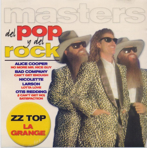 Artistas Varios - Masters Del Pop Y Rock Tapa Zz Top 