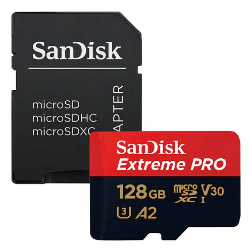 comprar Cartão Memória Microsd Sandisk 128gb Micro Sd Com Adaptador