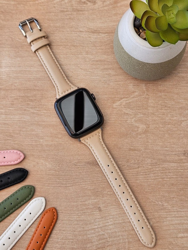 Correa Cuero Colores Para Apple Watch - Todas Las Medidas