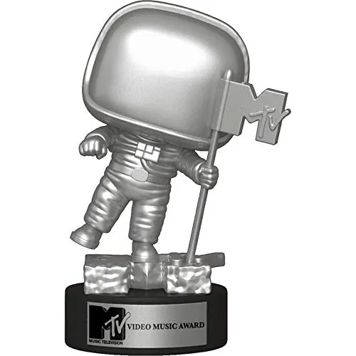 Pop! Iconos De Anuncios: Mtv - Mtv Moon Person, Multicolor