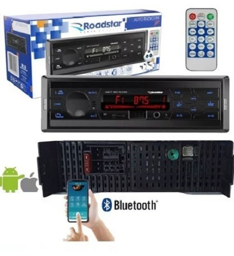 Kit 4 Alto Falantes 5' Hurricane + Rádio Bt Usb Aux + Antena