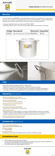 Ollas Altas Alumware