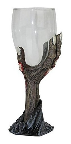 Design Toscano Cl6064 Toast Of The Zombie Sculptural Goblet,