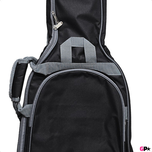 Funda Acolchada Impermeable Guitarra Eléctrica Mochila + Pua