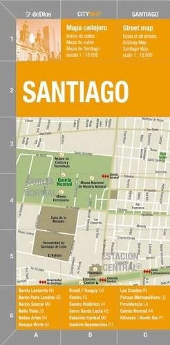 City Map - Santiago - Julian De Dios