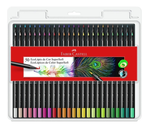 Lapices De Color Faber Castell Super Soft X50 Colores