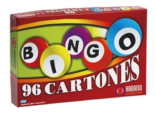 Juegos De Mesa Bingo 96 Cartones Habano