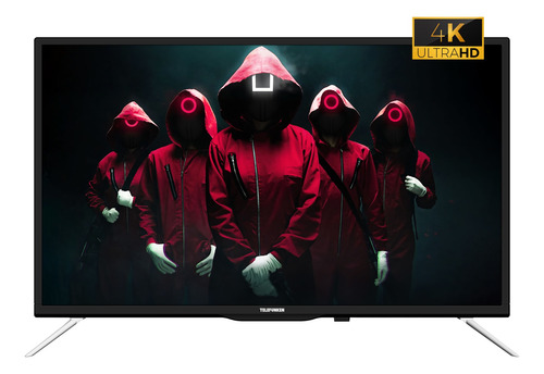 Smart Tv Telefunken 55' Ultra Hd 4k Wifi Netflix Youtube App