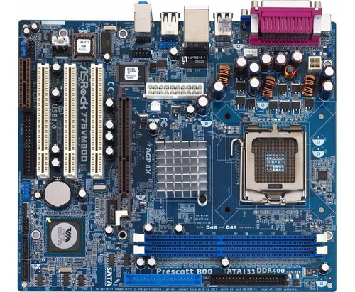 Asrock 775vm800 Especial Para Pentium D