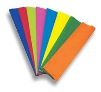 10 Papel Creppe ( Colores A Eleccion)