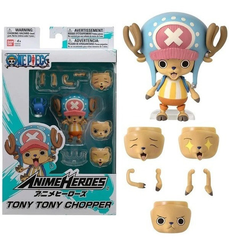 Muñeco Bandai Tony Tony Chopper Anime Heroes One Piece