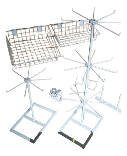 Exibidor Giratorio Tres Niveles Regulables Bijouterie Llaver