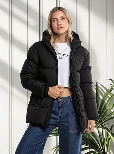 Campera Out Of Time Puffer Coat Rusty